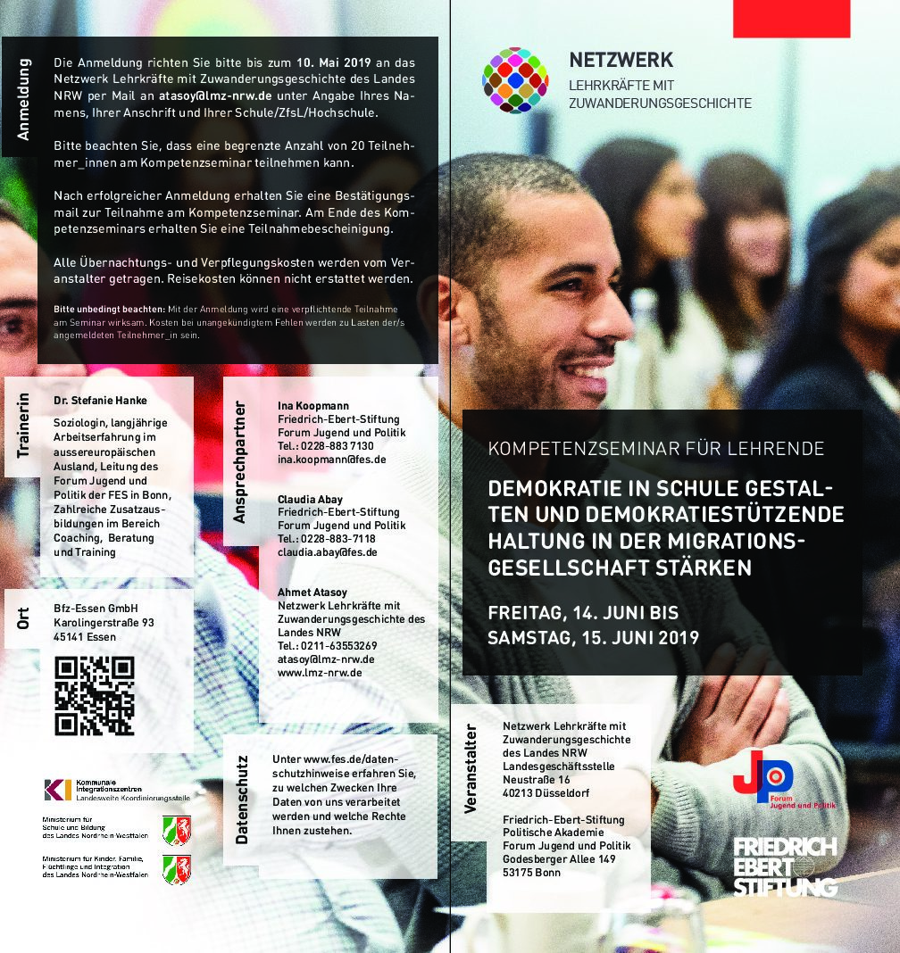 Flyer Kompetenzseminar FES 2019