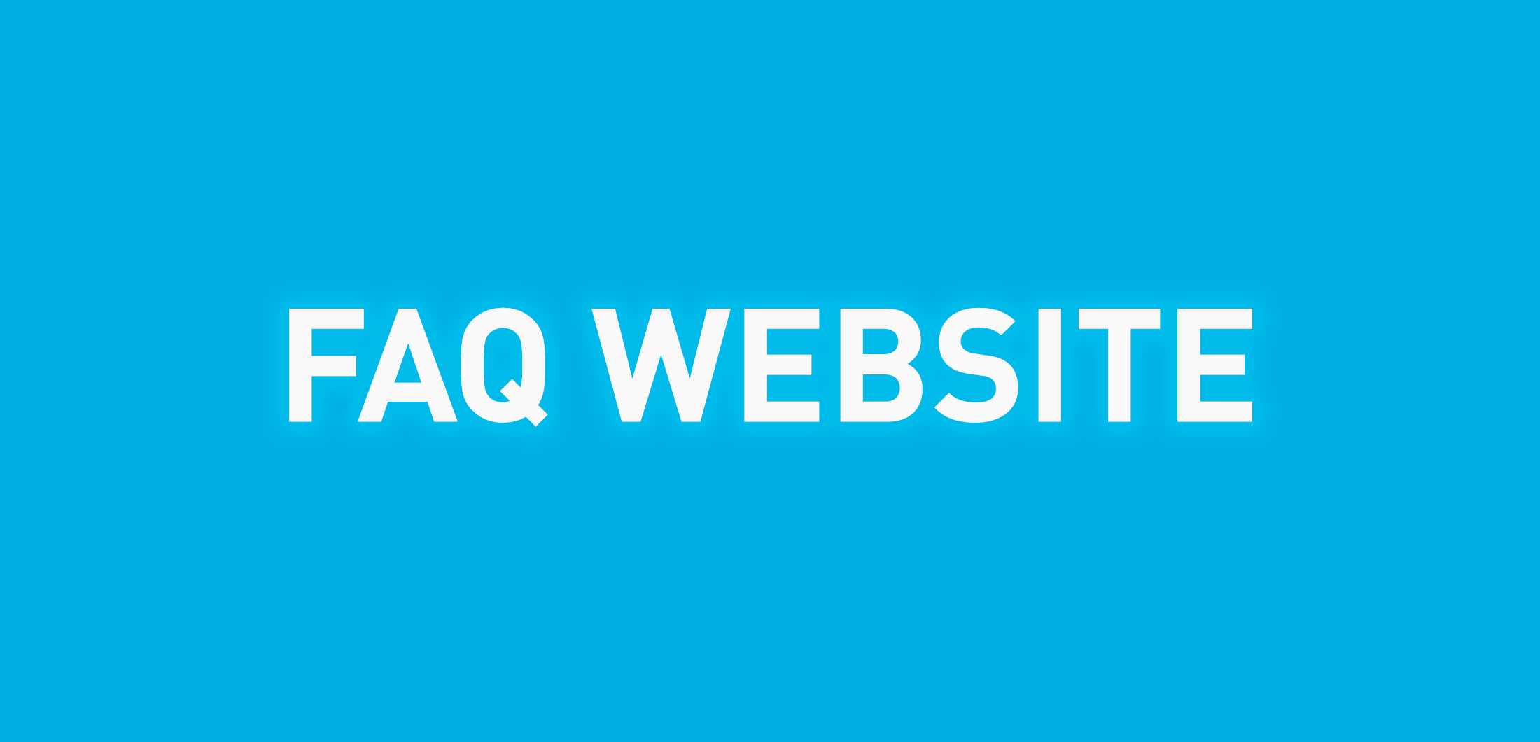 FAQ Website